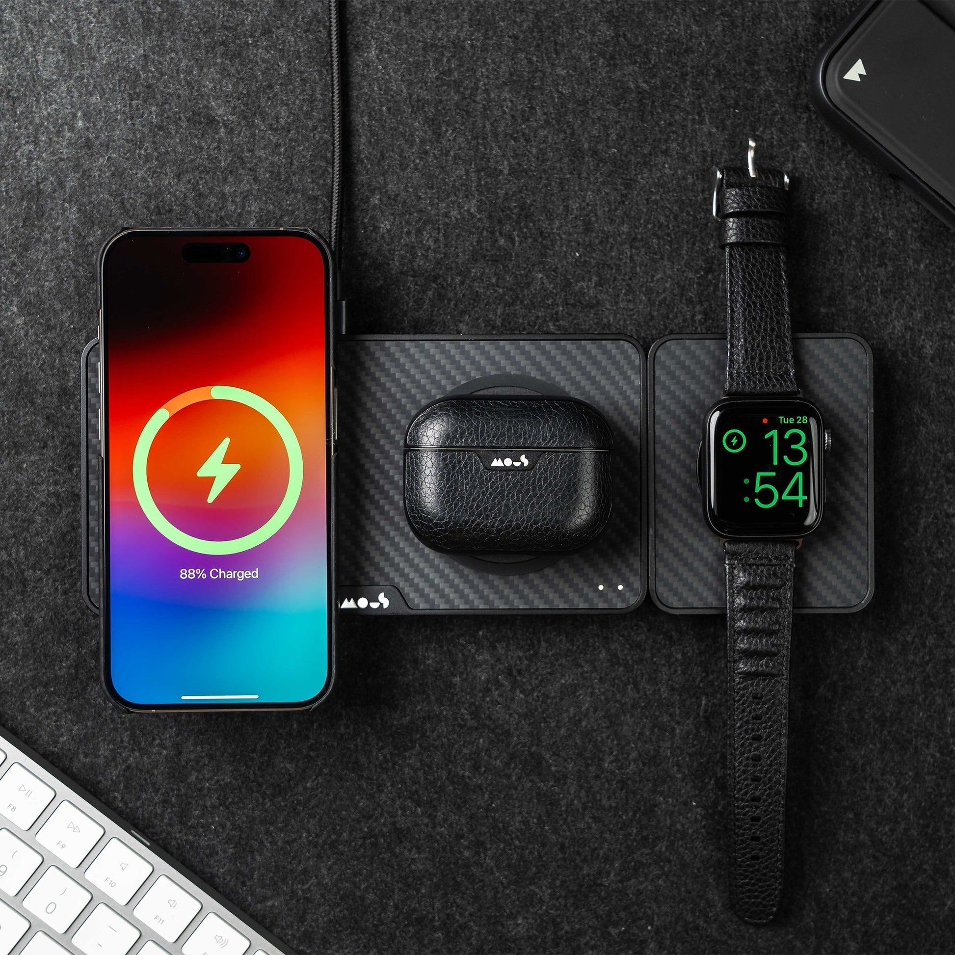 Aramid Fibre Wireless Charging Station