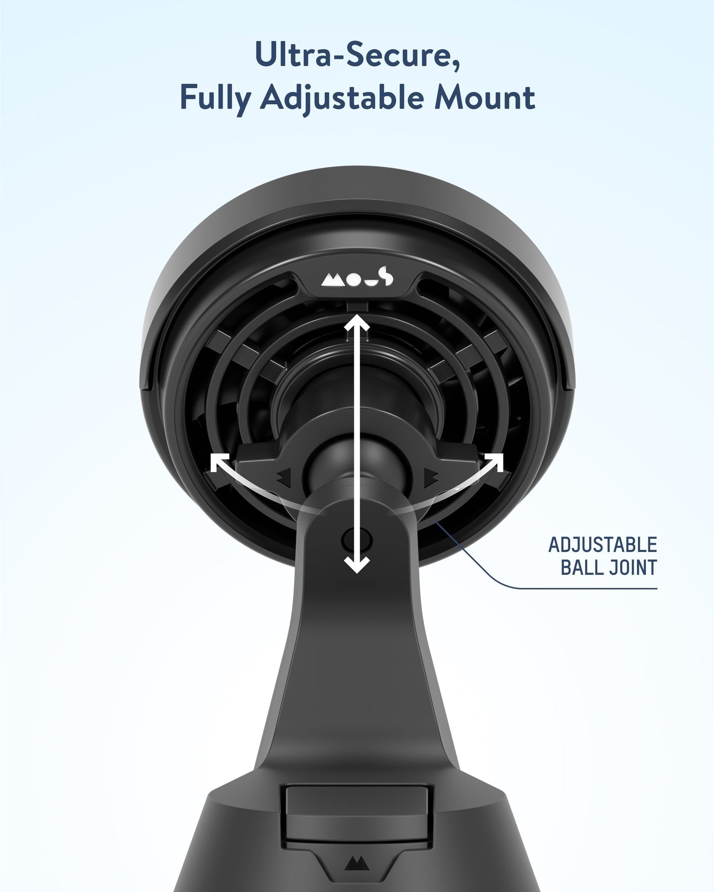 Wireless Charging Suction Mount