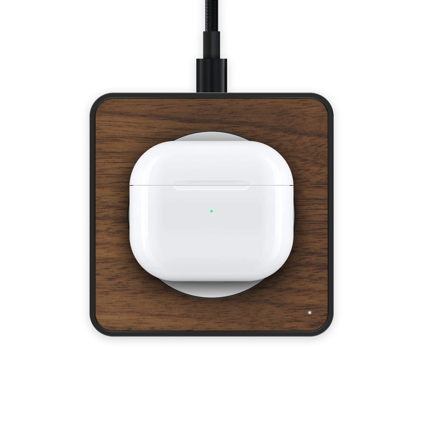 Walnut Wireless Charging Pad